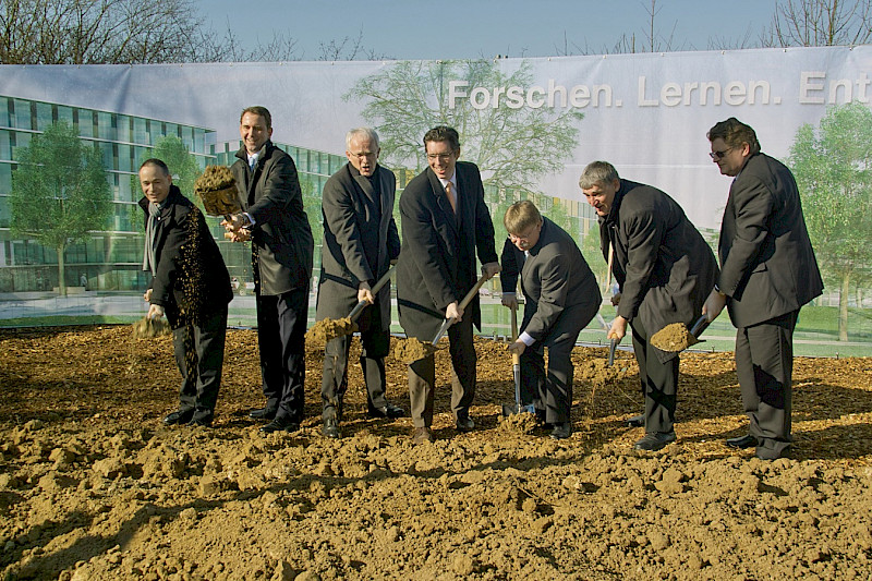 2010: Groundbreaking ceremony RWTH Aachen Campus / Campus Melaten